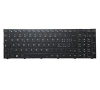 RTDPART Laptop Keyboard For MEDION ERAZER Deputy P30 MD62393 NP50PNP-M Black With Frame Italian IT