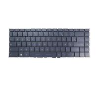 RTDPART Laptop Keyboard For MSI Modern 15-A4M A4MW Modern 15-A5M Big ctrl French FR Grey No Frame