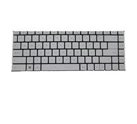 RTDPART Laptop Keyboard For MSI Modern 15-A4M A4MW Modern 15-A5M Big ctrl Portugal PO White No Frame
