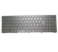 RTDPART Laptop Keyboard For Pegatron C15 MP-13A86J065287 0KN0-CN6JP12 Japanese JP With Silver Frame New