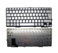 RTDPART Laptop Keyboard For SONY For VAIO SVS13 SVS131 SVS13A1S9E SVS13A1T9E SVS13A1U9E SVS13A1V8R SVS13A1V9E SVS13A1W9E SVS13A1X8R SVS13A1X9E SVS13A3X9R United Kingdom UK Silver New