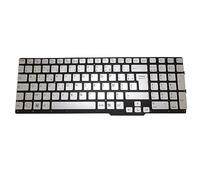 RTDPART Laptop Keyboard For SONY For VAIO SVS15 SVS1512S1E SVS1512U1R SVS1512V1E SVS1512V1R SVS1512V9E SVS1512X1R SVS1512X9E SVS1512Z1E SVS1512Z9E French FR Silver Without Backlit New