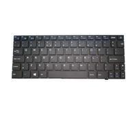 RTDPART Laptop Keyboard For Thomson NEO12.325 Black United Kingdom UK Without Frame