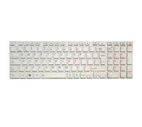RTDPART Laptop Keyboard For Toshiba Satellite L50-A L50-A-1DJ L50-A-1EK L50-A-1F8 L50-A-1FW L50-A-K1S L50-A-K1W L50-A-K2K Big Enter English US White With Frame New