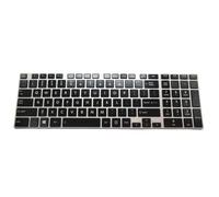 RTDPART Laptop Keyboard For Toshiba Satellite L75D-A7268NR L75D-A7190 L75D-A7268 L75D-A7280 L75D-A7283 L75D-A7288 English US Black With Silver Frame With Backlit New