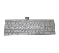 RTDPART Laptop Keyboard For Toshiba Satellite U50-A U50D-A U55D-A U50t-A U55-A U55DT-A U55T-A U50-A-L4M U50D-A-L5M U50t-A-10E U50t-A-10F U55-ASP5301SL Czech CZ White With Frame New