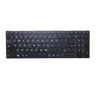 RTDPART Laptop Keyboard For Toshiba Tecra C50-B C50-B-118 PSCLGE-003005GR C50-B-122 PSCLJE-001008H2 C50-B-14D PSCMLE-02N028GR International English UI Black With Pointing New