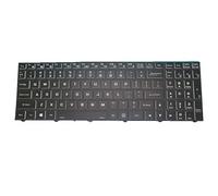 RTDPART Laptop Keyboard For TUXEDO Gemini 17 Gen2 GEMINI1XI02 United States US Black With Backlit