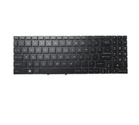 RTDPART Laptop Multi-Color RGB Backlight Keyboard For MSI Vector GP68 HX 12V 12VH 12VI Vector GP68 HX 13V 13VF 13VG 13VH MS-15M1 MS-15M2 MS15M1 MS15M2 United States US Black Without Frame New
