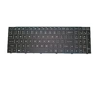 RTDPART Laptop NJ51CU Translucent Keyboard For FTP LIGERA 15L20 United States US Black Frame