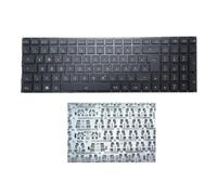 RTDPART Laptop No Backlit Paper Keyboard For Gigabyte For AORUS 17 YE4 German GR Black New