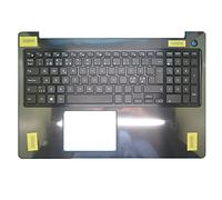 RTDPART Laptop Palmrest For DELL Inspiron 15 5570 5575 0V1H3J V1H3J 039G7K 39G7K Without Backlit Norwegian NW Keyboard Black Upper Case New