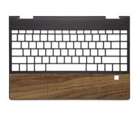 RTDPART Laptop PalmRest For HP for ENVY X360 13-AR0000 13Z-AR000 with touchpad no keyboard wood grain version Brown