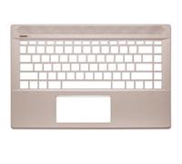 RTDPART Laptop PalmRest For HP Pavilion 14-CE0000 Without Keyboard non-fingerprint reader version rose gold