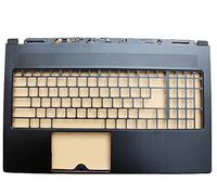 RTDPART Laptop Palmrest For MSI GS63 GS63VR MS-16K2 Stealth Pro Black Without Touchpad 3076K1C213Y31 E2P-6K1C2XX-Y31 Upper Case Without Touchpad