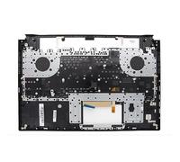 RTDPART Laptop PalmRest&keyboard For ASUS 90NR00F2-R31HE0 Black Top Case Backlit Black Hebrew HB keyboard