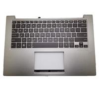 RTDPART Laptop Palmrest&Keyboard For ASUS UX32A UX32VD Silver C shell 13N0-MYA0521 13GNP01AM062-1 Without Touchpad Brown United States US 9Z.N8JBU.101 0KNB0-3621US00 0KN0-MY1US13