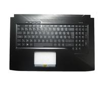 RTDPART Laptop PalmRest&keyboard For ASUS V170146DK1 3RBKNTFJN20 AEBKL180020 EABKN005040 Black Top Case Belgium BE keyboard with backlit