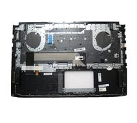 RTDPART Laptop PalmRest&keyboard For ASUS V170146DK1 V170146D UK-1 AEBKLF00020 Black top case Belgium BE Black keyboard with backlit