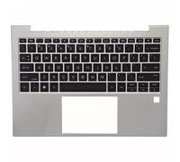 RTDPART Laptop PalmRest&Keyboard For HP EliteBook 830 G9 without backlit United States US Silver New