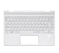 RTDPART Laptop PalmRest&keyboard For HP for ENVY X360 13-AR0000 13Z-AR000 L57947-291 with backlit Japanese JP White