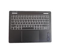 RTDPART Laptop PalmRest&Keyboard For HP OMEN Transcend 14-FB0144TX 14-FB0667NR 14-FB761NRX 14T-FB000 14-FB0023DX 14-FB0097NR with RGB backlit with touchpad United States US Black