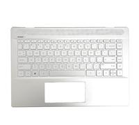 RTDPART Laptop PalmRest&Keyboard For HP Pavilion 14-CE1057TX 14-CE1058TX 14-CE1059TX 14-CE1060TX 14-CE1061TX 14-CE1062TX 14-CE2000TX 14-CE2022TU no fingerprint with backlit United States US Silver