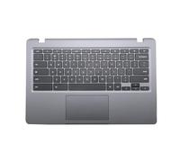 RTDPART Laptop PalmRest&keyboard For Lenovo 14e Chromebook Gen3 IP Slim 3 Chrome 14IAN8 English US 5M11S23179 5M11H61770 5M11H61768 With Touchpad Black New