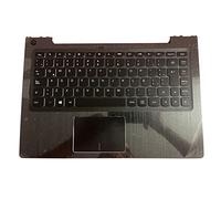 RTDPART Laptop PalmRest&keyboard For Lenovo Ideapad U330P U330T U330 Touch Latin America LA Upper Case Without Backlit Black New