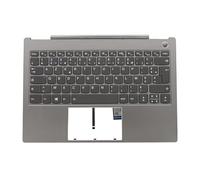 RTDPART Laptop PalmRest&keyboard For Lenovo ThinkBook 13s-IWL France FR 5CB0U43213 With Backlit Upper Case Gray New
