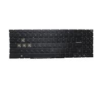 RTDPART Laptop Per-Key RGB Backlit Keyboard For MSI Pulse 17 AI C1V C1VGKG C1VFKG Korean KR Black New