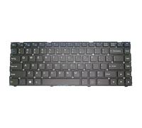 RTDPART Laptop Replacement Keyboard For Inphtech Ultrabook N13 N131BU N14 N141ZU Portuguese PO Black With Backlit Silver Frame New