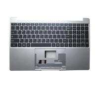 RTDPART Laptop Silver PalmRest&US With Backlit Keyboard For 리트북 For R-IT 15B RT-LAP15002 Q156C United States US Black Without Touchpad New