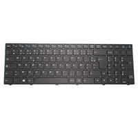 RTDPART Laptop With Backlit Keyboard For CLEVO N250GU N252GU N250WU N251WU N252WU N250BU N251BU N252BU French FR With Black Frame