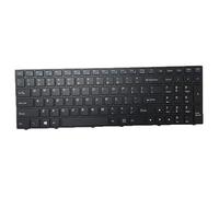 RTDPART Laptop With Backlit Keyboard For CLEVO N770 N770WG N770WL N770WU N770GU English US With Black Frame