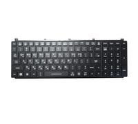 RTDPART Laptop With Backlit Keyboard For Getac X600 / X600 G1 / X600 Pro / X600 Pro G1 / X600 Server G1 Korean KR Black With Frame New