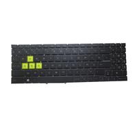 RTDPART Laptop With Monochrome Backlit Backlit Keyboard Limited Edition For MSI Vector 17 HX A14V A14VHG A14VGG A14VFG A14VIG Belgium BE Black With Frame New