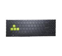 RTDPART Laptop With Monochrome Backlit Backlit Keyboard Limited Edition For MSI Vector 17 HX A14V A14VHG A14VGG A14VFG A14VIG Traditional Chinese TW Black With Frame New