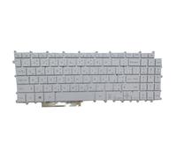 RTDPART White Laptop Backlit Keyboard For LG Gram 14Z90T 14Z90T-G 14Z90T-V G.AA55A3 G.AA75A1 G.AA75A9 G.AA78A3 G.AAB2U1 G.AD88A3 G.ADB6U1 GA5HK V.AP88B Arabia AR No Frame New