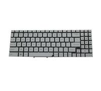 RTDPART White New Laptop Single Zone RGB Backlit Keyboard For MSI Summit E16 Flip A12U A12UCT A12UDT English US No Frame