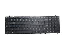 RTDPART White Words Laptop No Backlit Paper Keyboard For Gateway GGNC71719 GGNC71719-BK United States US Black No Frame