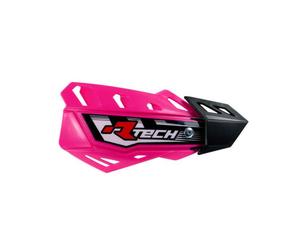 Rtech FLX Handguards with Fitting Kit Neon Pink