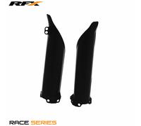 Rtech Fork Guards (Black) Kawasaki KXF250 2009-2016 KXF450 2009-2016 - Motocross