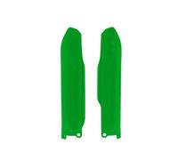Rtech Fork Guards (KX Green) Kawasaki KX250-450 2019-2021 KX250 2021 - Motocross