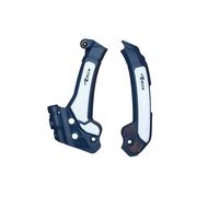 Rtech Frame Protectors Fit Husqvarna FC TC Ab23 FE TE Ab24 Blue/White