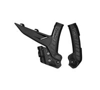 Rtech Frame Protectors Fit KTM SX(F) From EXC(F) XC-W From 24 Black