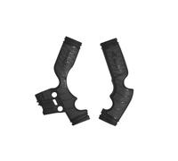 Rtech Frame Protectors Fit KTM SX65 Husqvarna TC65 GasGas MC65 16-23 Black
