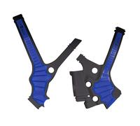 Rtech Frame Protectors Fit Yamaha YZ 85 From 2022 Black/Blue