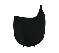 Rtech Front Number Plate Black Kawasaki KXF 450 2009-2012