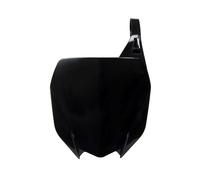 Rtech Front Number Plate Black Yamaha YZF 450 2018-2022